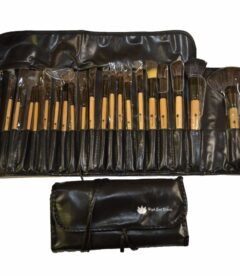 High End Beauty Horse Hair Makeup Brush Set with Case