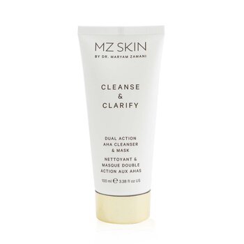 MZ Skin Cleanse and Clarify Dual Action AHA Cleanser and Mask MZ Skin Cleanse and Clarify Dual Action AHA Cleanser and Mask
