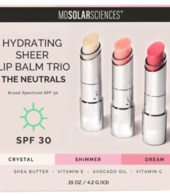 MDSolarSciences Hydrating Sheer Lip Balm Trio SPF 30