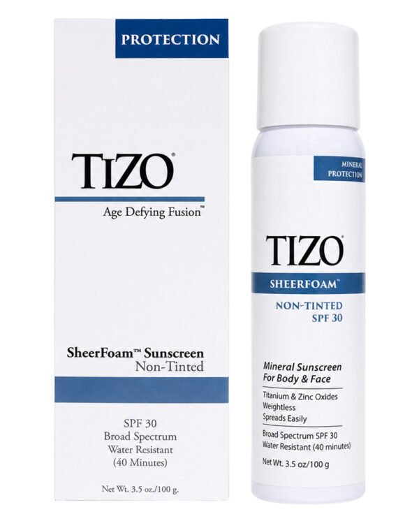 Tizo SheerFoam Body & Face Non-Tinted SPF 30 Tizo SheerFoam Body & Face Non-Tinted SPF 30