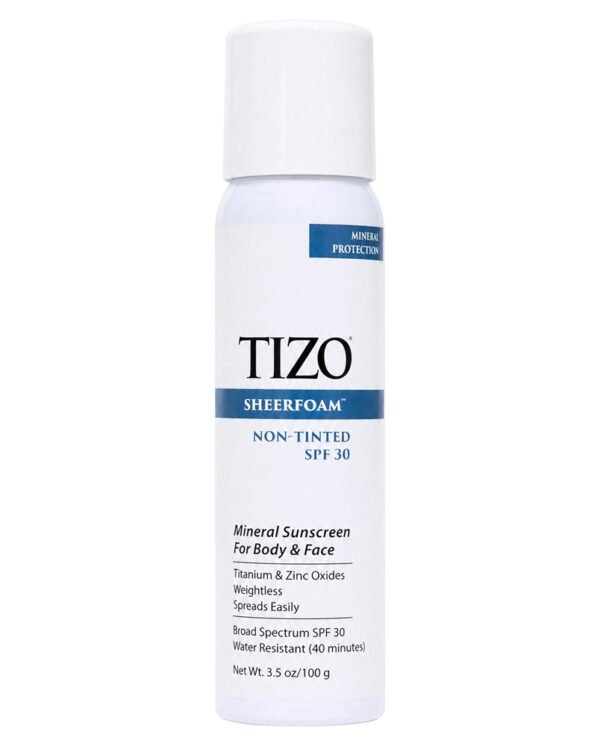 Tizo SheerFoam Body & Face Non-Tinted SPF 30 Tizo SheerFoam Body & Face Non-Tinted SPF 30