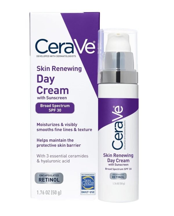 CeraVe Skin Renewing Day Cream with Sunscreen SPF 30 CeraVe Skin Renewing Day Cream with Sunscreen SPF 30