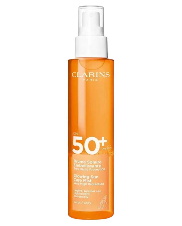 Clarins Glowing Sun Care Mist SPF 50+ Clarins Glowing Sun Care Mist SPF 50+