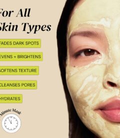 Gleamin Vitamin C Clay Mask with Brush