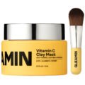 Gleamin Vitamin C Clay Mask with Brush