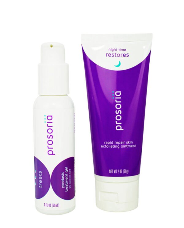 Prosoria Night Time Restores Psoriasis Treatment System Kit 1 Month Supply