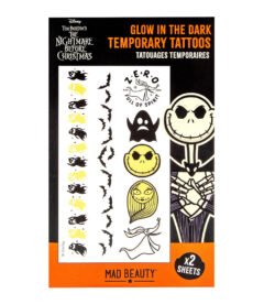 Mad Beauty Disney Nightmare Before Christmas Temporary Body Tattoos
