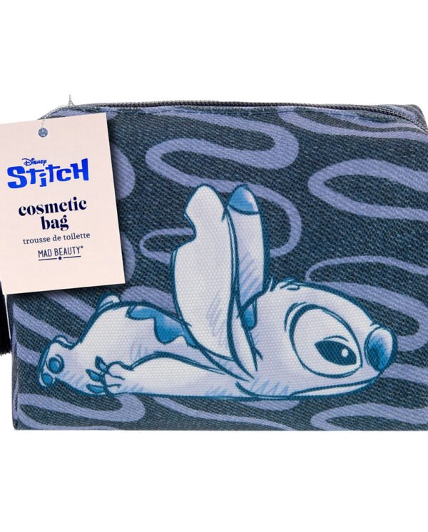 Mad Beauty Disney Stitch Denim Cosmetic Bag Mad Beauty Disney Stitch Denim Cosmetic Bag