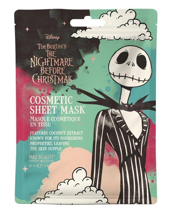 Mad Beauty Disney Nightmare Before Christmas Cosmetic Sheet Mask Jack Mad Beauty Disney Nightmare Before Christmas Cosmetic Sheet Mask Jack