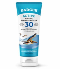 Badger Active Mineral Sunscreen Cream SPF 30