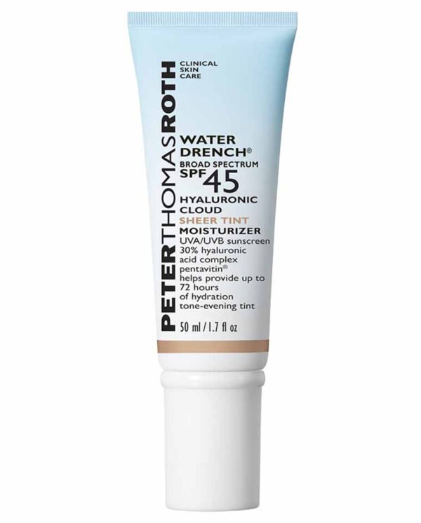 Peter Thomas Roth Water Drench Broad Spectrum SPF 45 Hyaluronic Cloud Sheer Tint Moisturizer