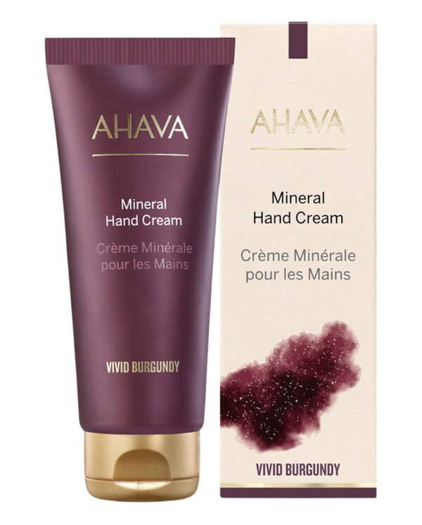 Ahava Mineral Hand Cream Vivid Burgundy Ahava Mineral Hand Cream Vivid Burgundy