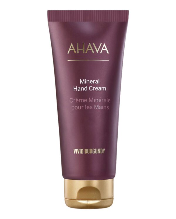 Ahava Mineral Hand Cream Vivid Burgundy Ahava Mineral Hand Cream Vivid Burgundy