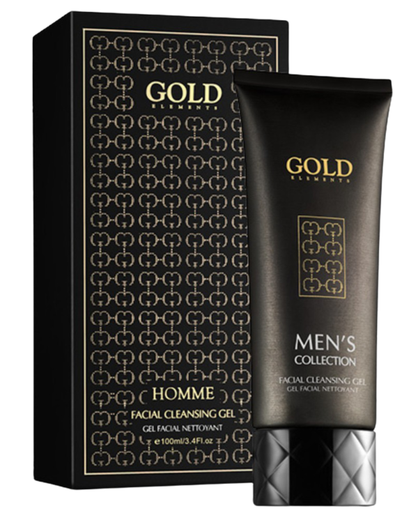 Gold Elements Facial Cleansing Gel for Men