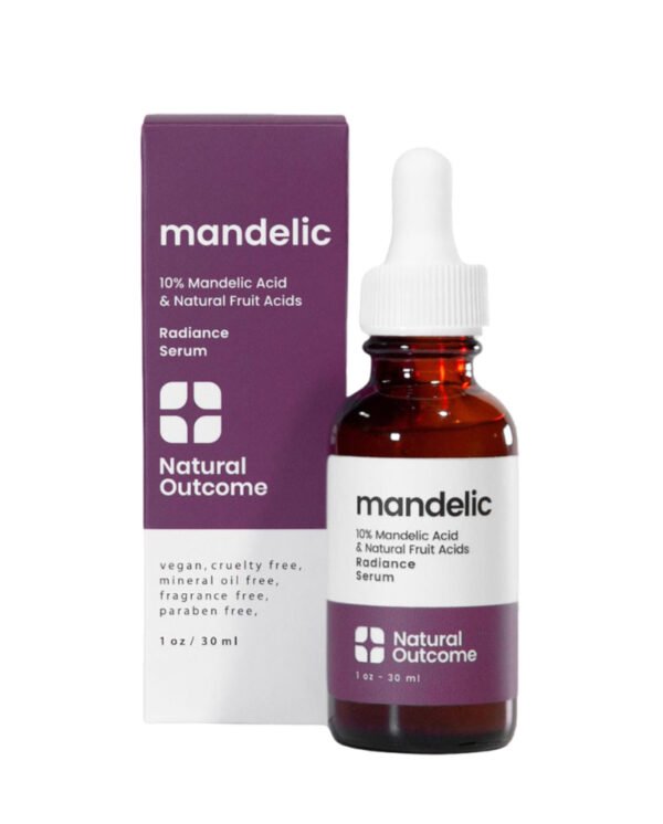 Natural Outcome Mandelic Acid Serum with Naturally Derived AHA