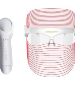 Dermalactives Microcurrent Facial Toning Device Plus 7-in-1 Light Therapy LED Mask