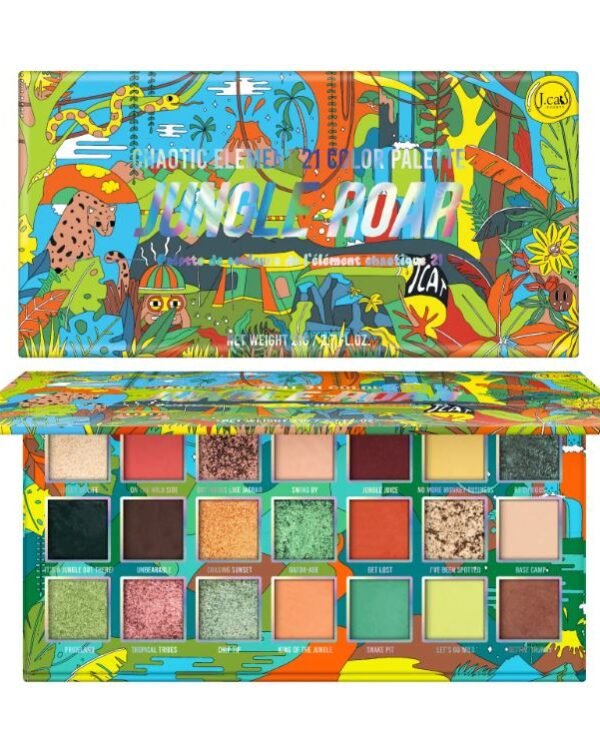 J.Cat Beauty Chaotic Element 21 Color Palette