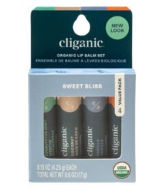 Cliganic Organic Lip Balm Set Sweet Bliss