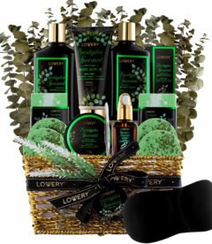 Lovery Eucalyptus Spearmint Home Bath Set