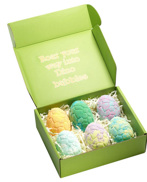 Lovery Dinosaur Egg Bath Bombs Gift Toys with Dino Surprises Inside