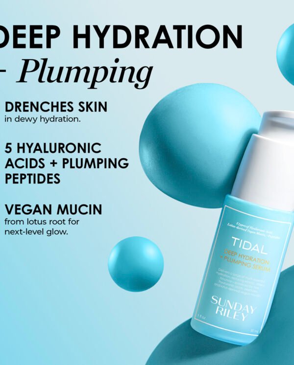 SUNDAY RILEY Tidal Deep Hydration + Plumping Serum