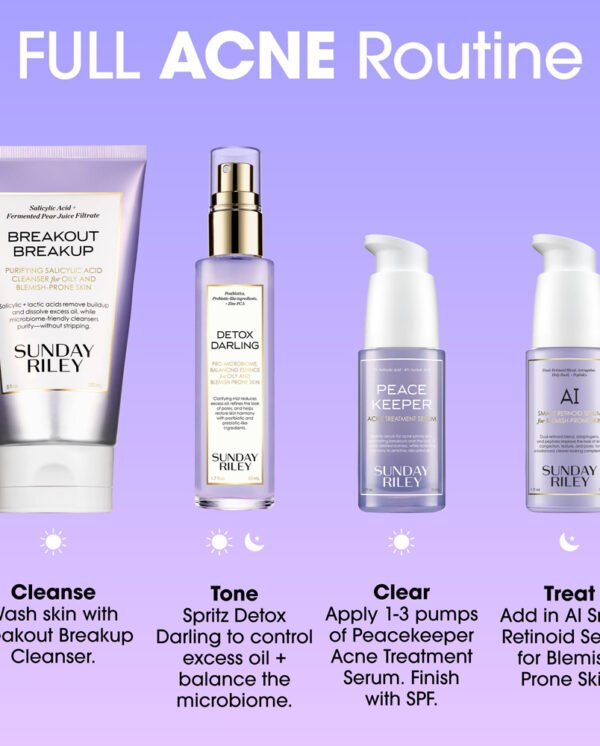 SUNDAY RILEY Breakout Breakup Purifying Salicylic Acid Cleanser