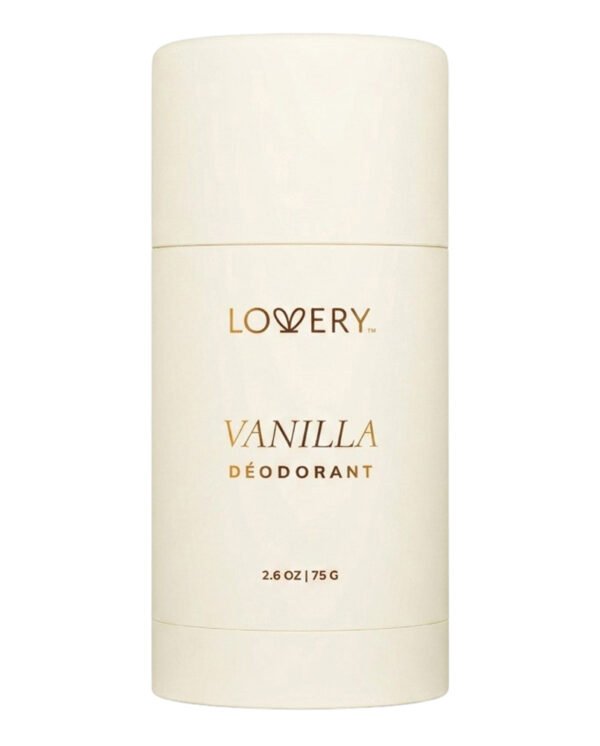 Lovery Aluminum Free Deodorant Stick 24 Hour Odor Control Vanilla Lovery Aluminum Free Deodorant Stick 24 Hour Odor Control Vanilla