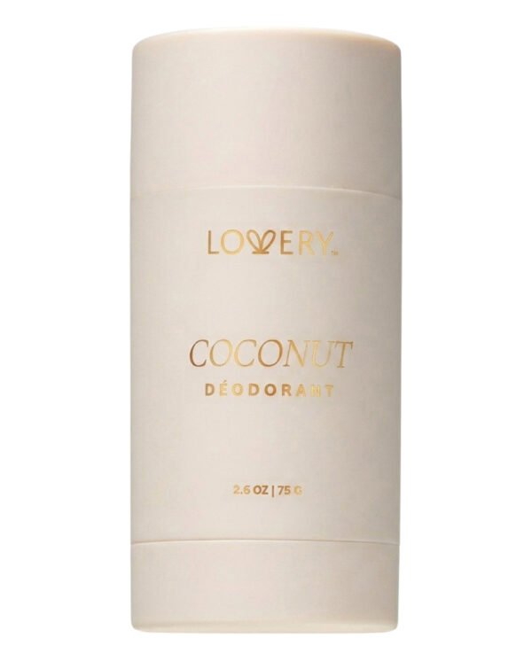 Lovery Aluminum Free Deodorant Stick 24 Hour Odor Control Coconut Lovery Aluminum Free Deodorant Stick 24 Hour Odor Control Coconut