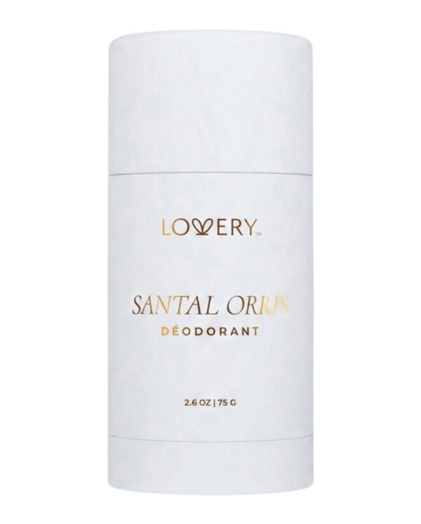 Lovery Aluminum Free Deodorant Stick 24 Hour Odor Control Santal