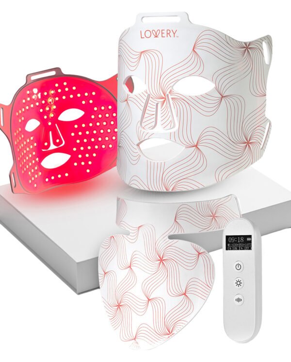 Lovery LED Light Therapy Face and Neck Set with Multiple Wavelengths Lovery LED Light Therapy Face and Neck Set with Multiple Wavelengths