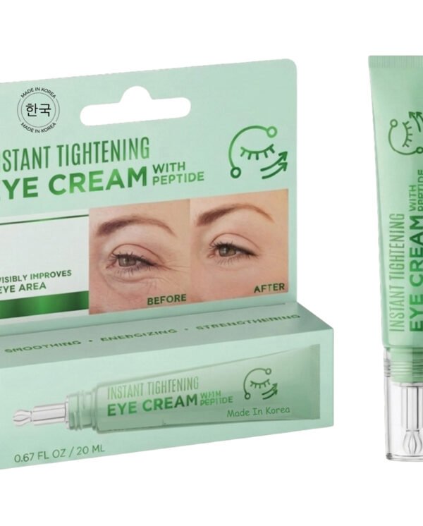 Lovery Korean Skin Care Instant Tightening Eye Cream with Peptide