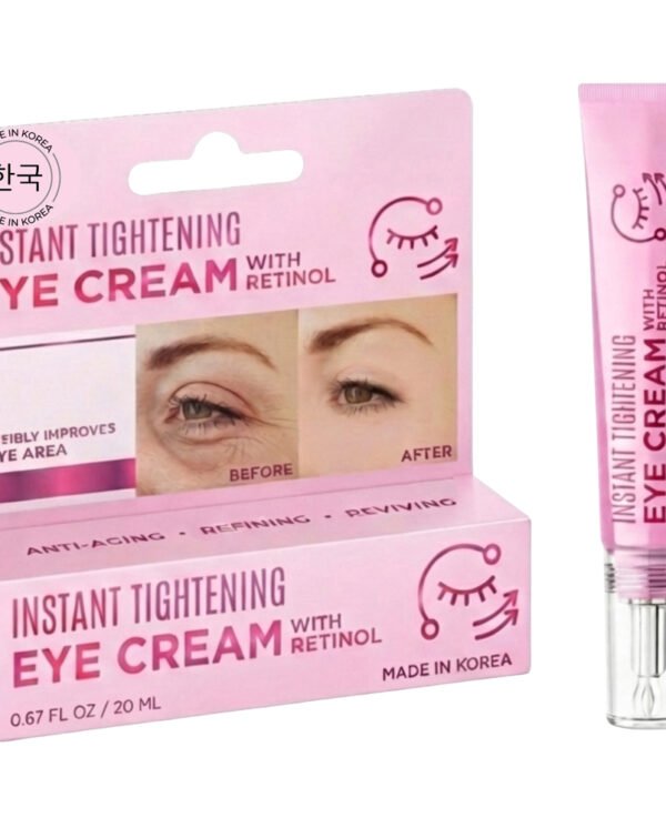 Lovery Korean Skin Care Instant Tightening Eye Cream with Retinol