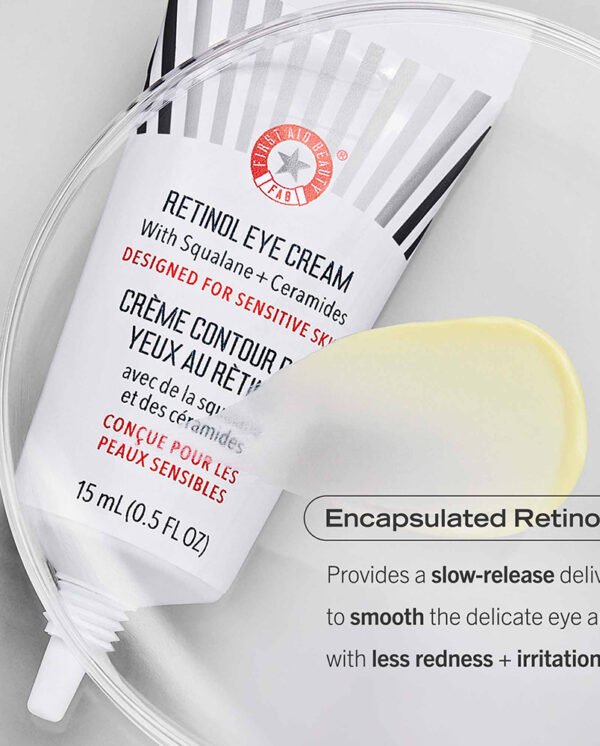First Aid Beauty Retinol Eye Cream with Squalane + Ceramides First Aid Beauty Retinol Eye Cream with Squalane + Ceramides