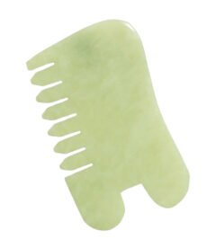 Earth Harbor Island Jade Gemstone Gua Sha and Massaging Comb