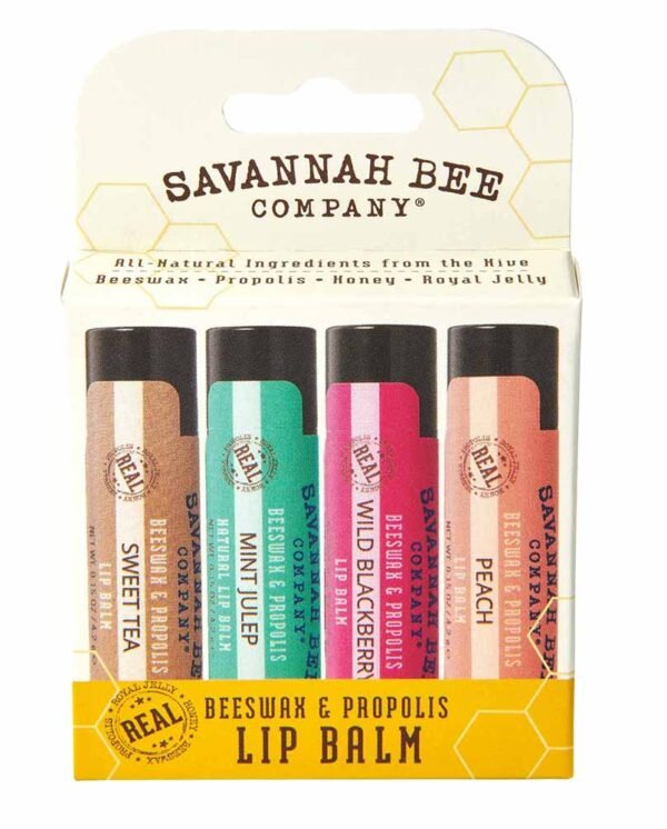 Savannah Bee Company Beeswax and Propolis Lip Balm Collection Savannah Bee Company Beeswax and Propolis Lip Balm Collection