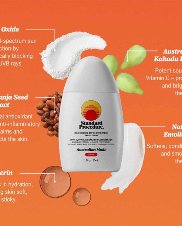 Standard Procedure Silk Mineral SPF 50 Sunscreen