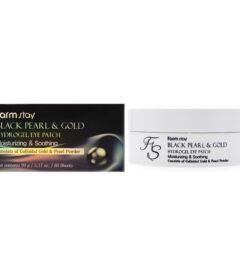 FarmStay Black Pearl and Gold Hydrogel Eye Patch