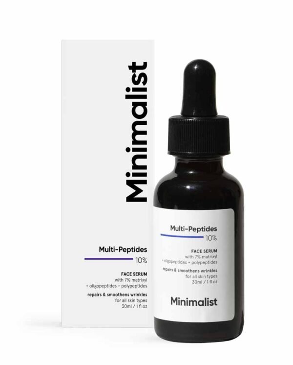 Minimalist Multi-Peptides 10 Percent Face Serum