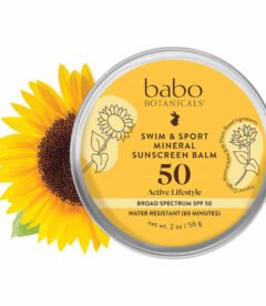 Babo Botanicals Swim & Sport Mineral Sunscreen Balm SPF 50