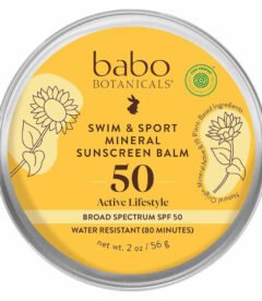 Babo Botanicals Swim & Sport Mineral Sunscreen Balm SPF 50