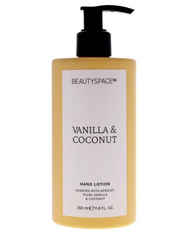 BEAUTYSPACE Vanilla and Coconut Hand Lotion BEAUTYSPACE Vanilla and Coconut Hand Lotion