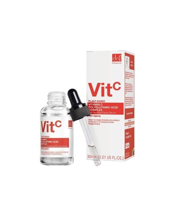 Dr. Botanicals VitC Vitamin C Polyglutamic Acid Complex Cell Renewal Facial Serum AGE CompleX