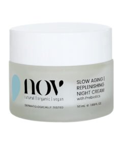 NOV Natural Organic Vegan Slow Aging Replenishing Night Cream