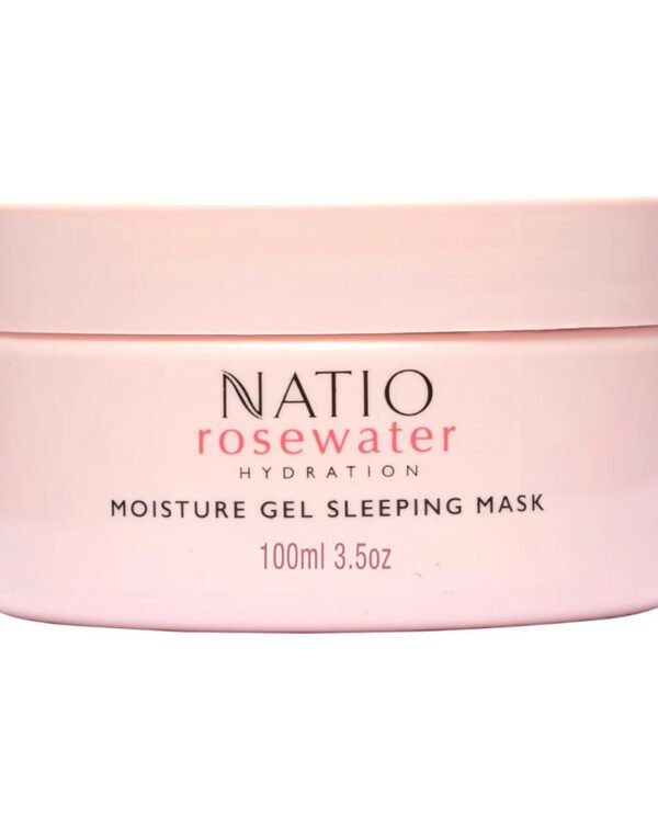 Natio Rosewater Hydration Moisture Gel Sleeping Mask Natio Rosewater Hydration Moisture Gel Sleeping Mask