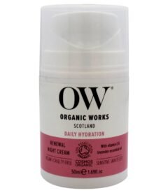 Organic Works Daily Hydration Renewal Night Cream