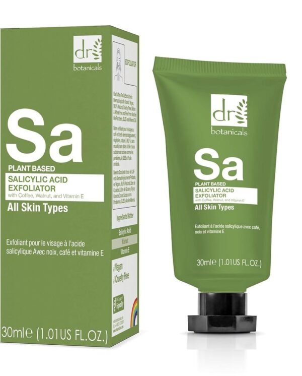 Dr. Botanicals Salicylic Acid Exfoliator with Coffee, Walnut and Vitamin E Dr. Botanicals Salicylic Acid Exfoliator with Coffee, Walnut and Vitamin E
