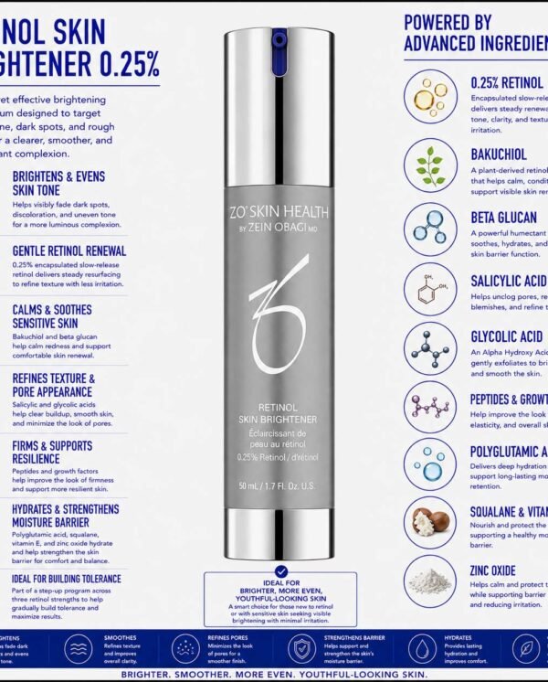 ZO Skin Health Retinol Skin Brightener 0.25%